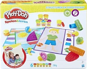 Play-Doh Structuren en gereedschap