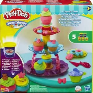 Play-Doh Cupcake Toren